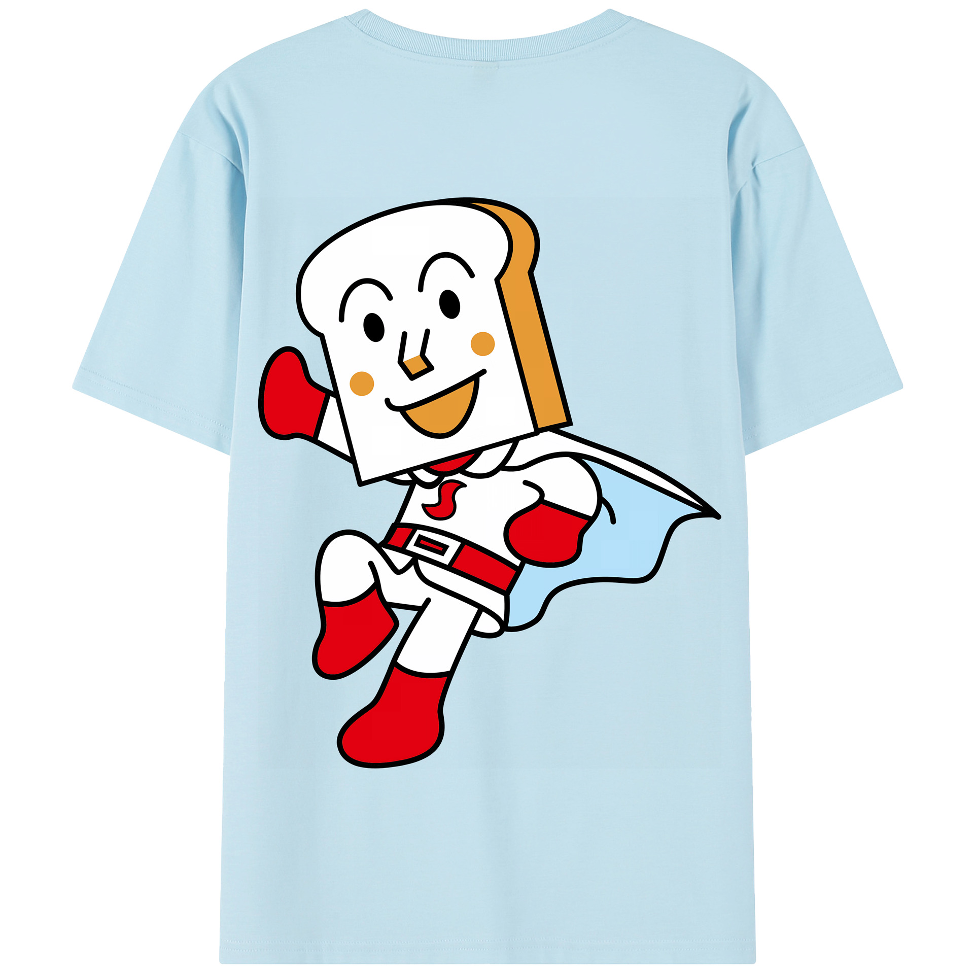 （画像用） アンパンマン Anpanman 綿100％半袖Tシャツ（背面プリント）